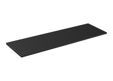 Comad Závěsná skříňka SantaFe Domi s deskou a umyvadly 140 cm černá