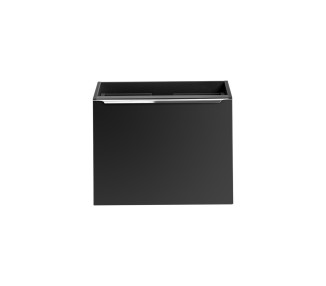 Comad Závěsná skříňka SantaFe II s deskou a umyvadlem 60 cm černá