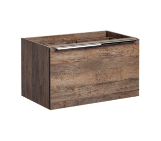 Comad Závěsná skříňka SantaFe Slim s deskou a umyvadly 160 cm dub santa fe vintage