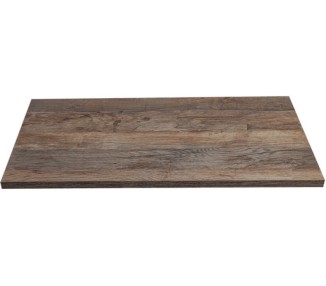 Comad Závěsná skříňka SantaFe Smile s deskou a umyvadlem 60 cm taupe/dub santa fe vintage