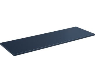 Comad Závěsná skříňka SantaFe Smile s deskou a umyvadly 120 cm tmavě modrá