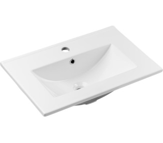 Comad Závěsná skříňka Viva Cashmere Dance II se zápustným umyvadlem 60 cm kašmírová