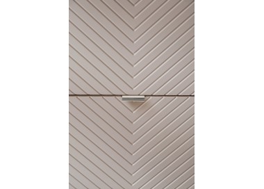 Comad Závěsná skříňka Viva Cashmere Domi I s deskou a umyvadlem 60 cm kašmírová