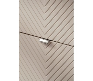 Comad Závěsná skříňka Viva Cashmere Domi I s deskou a umyvadlem 60 cm kašmírová