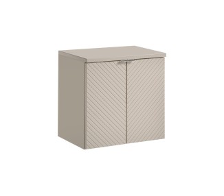 Comad Závěsná skříňka Viva Cashmere s deskou 60 cm kašmírová
