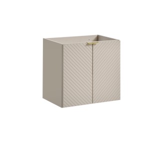 Comad Závěsná skříňka Viva Cashmere s deskou 60 cm kašmírová