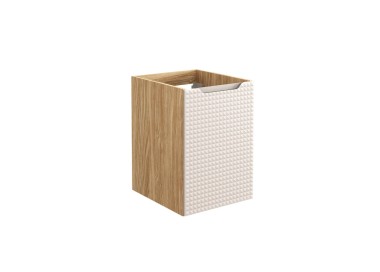 Comad Závěsná umyvadlová skříňka Luxor Beige 81-40-1D béžová/dub olejovaný
