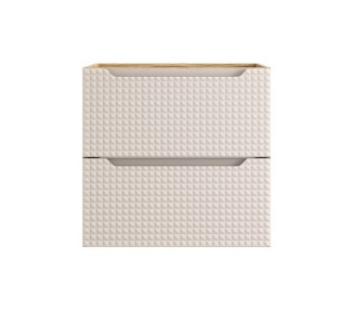 Comad Závěsná umyvadlová skříňka Luxor Beige 82-60-2S béžová/dub olejovaný