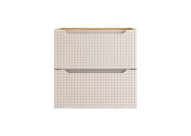 Comad Závěsná umyvadlová skříňka Luxor Beige 82-60-2S béžová/dub olejovaný