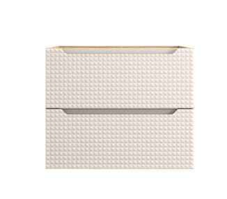 Comad Závěsná umyvadlová skříňka Luxor Beige 82-70-2S béžová/dub olejovaný