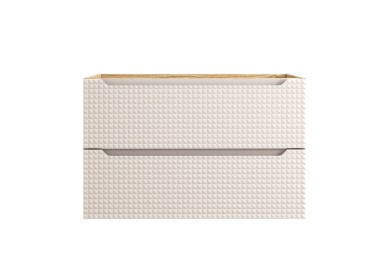 Comad Závěsná umyvadlová skříňka Luxor Beige 82-90-2S béžová/dub olejovaný