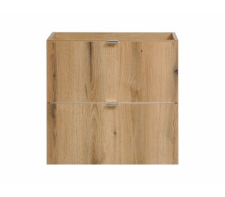 Comad Závěsná umyvadlová skříňka Nova Oak s deskou 50 cm dub evoke