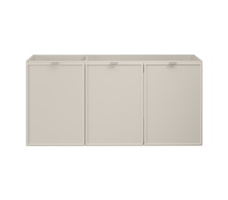 Comad Závěsná umyvadlová skříňka s dvířky Bella Cashmere 82-120-46-3D kašmírová