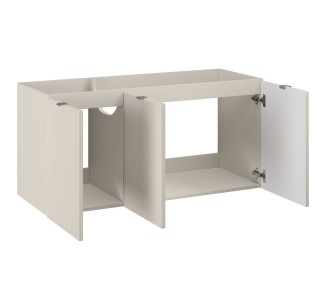 Comad Závěsná umyvadlová skříňka s dvířky Bella Cashmere 82-120-46-3D kašmírová