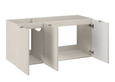 Comad Závěsná umyvadlová skříňka s dvířky Bella Cashmere 82-120-46-3D kašmírová