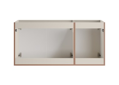Comad Závěsná umyvadlová skříňka s dvířky Bella Cashmere 82-120-46-3D kašmírová