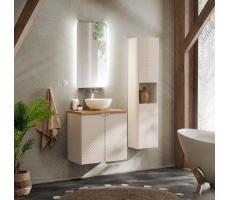Comad Závěsná umyvadlová skříňka Viva Cashmere 82-60-2D kašmírová
