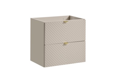 Comad Závěsná umyvadlová skříňka Viva Cashmere 82-60-2S kašmírová