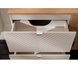 Comad Závěsná umyvadlová skříňka Viva Cashmere 82-60-2S kašmírová