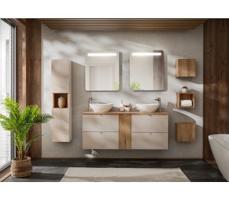 Comad Závěsná umyvadlová skříňka Viva Cashmere 82-60-2S kašmírová