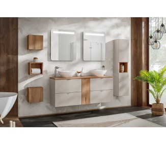 Comad Závěsná umyvadlová skříňka Viva Cashmere 82-60-2S kašmírová