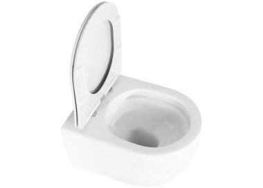 Závěsná WC mísa REA Olivier bílá