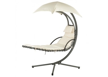 MultiGarden Závěsné houpací lehátko PH006 GoodHome béžové
