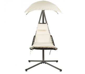 MultiGarden Závěsné houpací lehátko PH006 GoodHome béžové