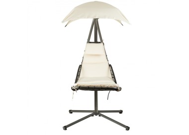MultiGarden Závěsné houpací lehátko PH006 GoodHome béžové