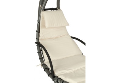MultiGarden Závěsné houpací lehátko PH006 GoodHome béžové