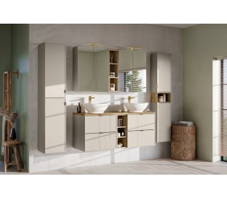 Comad Závěsný koupelnový regál Bella Cashmere 81-20-44 dub artisan
