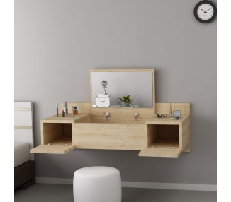Kalune Design Závěsný toaletní stolek Esmé dub přírodní