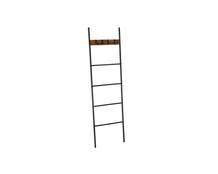 SONGMICS Žebřík na ručníky Vasagle COZY černý