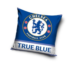 Modré povlaky na polštáře motiv Chelsea