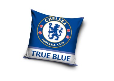 Modré povlaky na polštáře motiv Chelsea